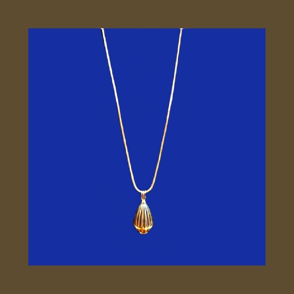 Erwin Pearl Vintage Two Tone Dome Necklace - Picture 3 of 9